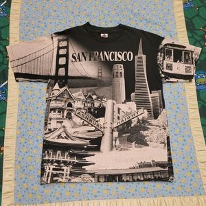 🌁 San Fransisco 🔥 Haight Ashbury 💎 Shirt Large ✨️ SF Rare Grateful Dead ⚡️💀